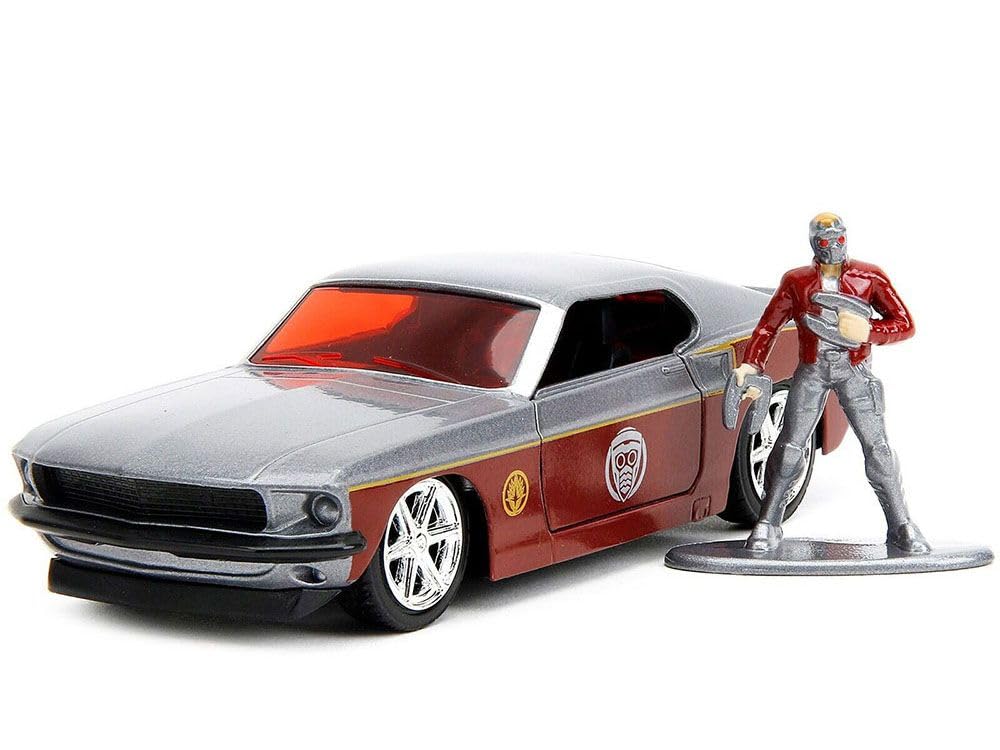Amazon.com: Jada Marvel Guardians of The Galaxy 1:32 1969 Ford